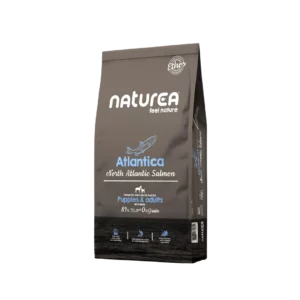 Croquettes Naturea Ethos Atlantica au saumon pour chien, sac de 10 kg