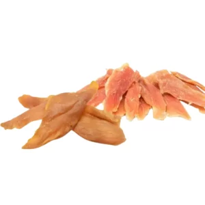 Filets de volailles sèchés. Canard ou poulet. Article à ronger pour chien